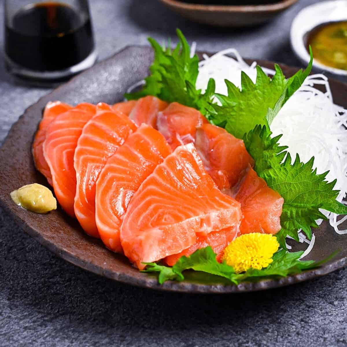 Sashimi de Salmão (10 fatias)